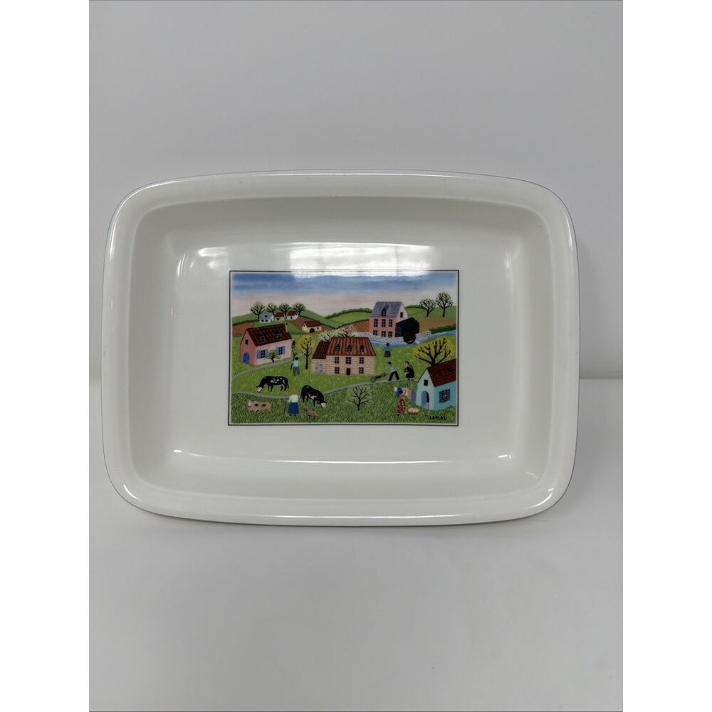 Villeroy & Boch 10” Rectangle Serving Dish Design Naïf